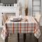 DII® 104" Autumn Afternoon Plaid Tablecloth